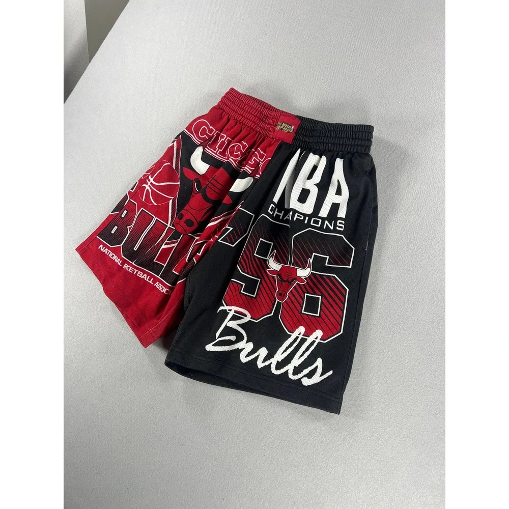 Mitchell & Ness Chicago Bulls‎ NBA Finals 1996 Home And Away Shorts Mens Size M